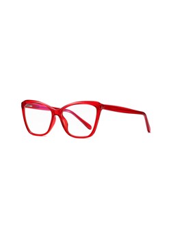Okulary kocie do komputera damskie z filtrem BLUE Light zerówki 2552D ze sklepu Stylion w kategorii Okulary zerówki damskie - zdjęcie 107787205