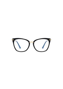 Okulary kocie do komputera damskie z filtrem BLUE Light zerówki 2574 ze sklepu Stylion w kategorii Okulary zerówki damskie - zdjęcie 107787226