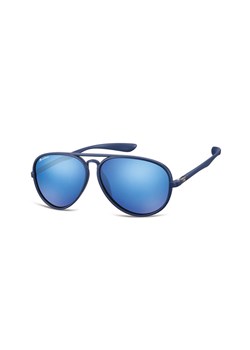 Okulary Montana MS29B granatowe lustrzane pilotki aviator ze sklepu Stylion w kategorii Okulary przeciwsłoneczne damskie - zdjęcie 107787655