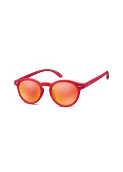 Okulary lenonki Montana MS28A czerwone lustrzanki ze sklepu Stylion w kategorii Okulary przeciwsłoneczne damskie - zdjęcie 107787659