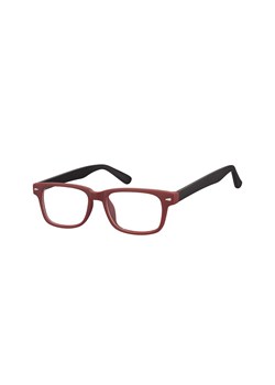 Okulary Zerówki klasyczne oprawki Sunoptic CP156F bordowe ze sklepu Stylion w kategorii Okulary zerówki męskie - zdjęcie 107787808