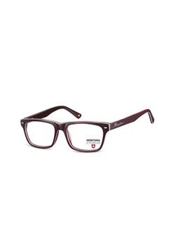 Okulary oprawki optyczne, korekcyjne Montana MA73D bordowe ze sklepu Stylion w kategorii Okulary korekcyjne męskie - zdjęcie 107788055