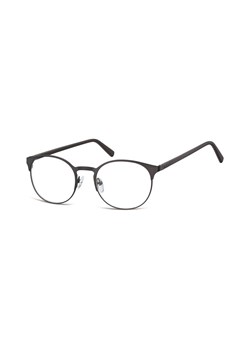 Czarne Okulary Oprawki okrągłe metalowe Sunoptic 995F ze sklepu Stylion w kategorii Oprawki do okularów męskich - zdjęcie 107788978
