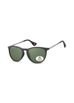 Damskie czarne okulary polaryzacyjne MP24A ze sklepu Stylion w kategorii Okulary przeciwsłoneczne damskie - zdjęcie 107789149