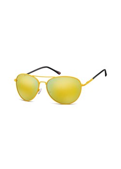 Zolte Aviatory okulary lustrzanki MS95G ze sklepu Stylion w kategorii Okulary przeciwsłoneczne męskie - zdjęcie 107789188