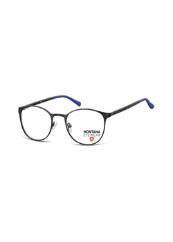 Czarne okrągłe Okulary Oprawki optyczne pod korekcję MM607A ze sklepu Stylion w kategorii Okulary korekcyjne męskie - zdjęcie 107789326