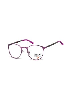 Okrągłe Okulary Oprawki optyczne pod korekcję MM607F purpurowe ze sklepu Stylion w kategorii Okulary korekcyjne męskie - zdjęcie 107789336