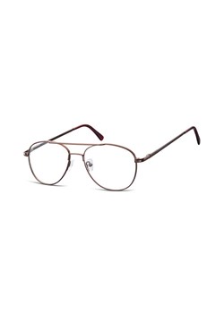 Pilotki zerówki Okulary Oprawki metalowe korekcyjne 791D ze sklepu Stylion w kategorii Okulary zerówki męskie - zdjęcie 107789666
