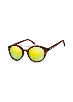 Okulary okrągłe panterka lenonki lustrzane MS21C ze sklepu Stylion w kategorii Okulary przeciwsłoneczne damskie - zdjęcie 107789817