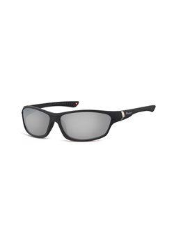 Okulary dziecięce sportowe Unisex czarne matowe lustrzane CS90A ze sklepu Stylion w kategorii Okulary przeciwsłoneczne damskie - zdjęcie 107789837