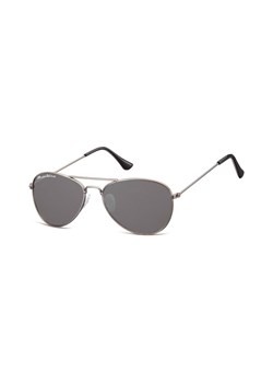 Pilotki okulary aviator dziecięce Montana 964B grafitowo czarne ze sklepu Stylion w kategorii Okulary przeciwsłoneczne damskie - zdjęcie 107789885
