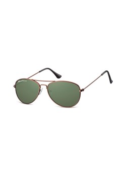 Pilotki okulary aviator dziecięce Montana 964C brązowo zielone ze sklepu Stylion w kategorii Okulary przeciwsłoneczne damskie - zdjęcie 107789887