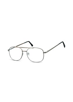 Pilotki zerówki Okulary Oprawki metalowe korekcyjne grafitowe 792A ze sklepu Stylion w kategorii Okulary zerówki męskie - zdjęcie 107789906