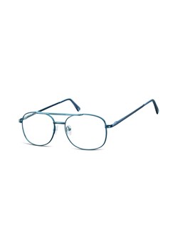 Pilotki zerówki Okulary Oprawki metalowe korekcyjne granatowe 792B ze sklepu Stylion w kategorii Okulary zerówki męskie - zdjęcie 107789908