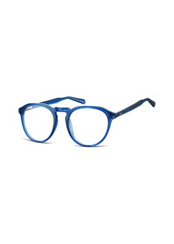 Okrągłe Okulary oprawki Lenonki zerówki korekcyjne Sunoptic AC21D ciemny niebieski ze sklepu Stylion w kategorii Okulary zerówki męskie - zdjęcie 107789985