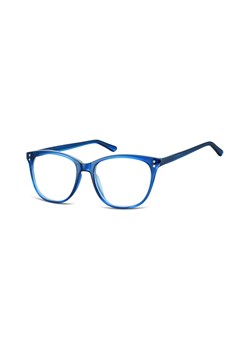 Okulary oprawki zerówki korekcyjne Unisex Sunoptic AC22D ciemny niebieski ze sklepu Stylion w kategorii Okulary zerówki męskie - zdjęcie 107789997