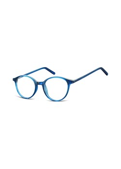 Okulary oprawki zerówki korekcyjne lenonki Unisex Sunoptic AC23D ciemny niebieski ze sklepu Stylion w kategorii Okulary zerówki męskie - zdjęcie 107790009