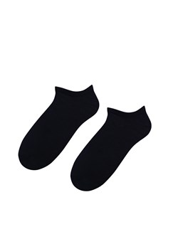 skarpetki stopki z bawełny organicznej gładkie czarne ze sklepu Estera Shop w kategorii Skarpetki męskie - zdjęcie 108742108