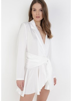 Biała Sukienka Diorope ze sklepu Born2be Odzież w kategorii Sukienki - zdjęcie 108888408