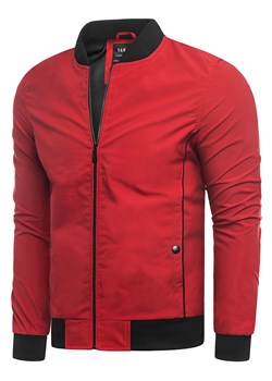 Przejściowa kurtka męska A027 czerwona ze sklepu Risardi w kategorii Kurtki męskie - zdjęcie 108891496