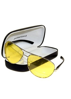 Okulary męskie do jazdy nocą Polaryzacja ze sklepu JK-Collection w kategorii Okulary męskie - zdjęcie 108974318