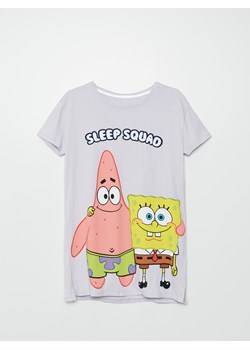 Cropp - Koszula nocna Spongebob - fioletowy ze sklepu Cropp w kategorii Koszule nocne - zdjęcie 109281567