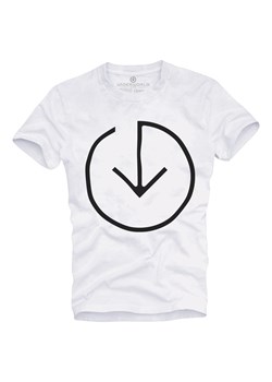 T-shirt męski UNDERWORLD Logo biały ze sklepu morillo w kategorii T-shirty męskie - zdjęcie 109286649