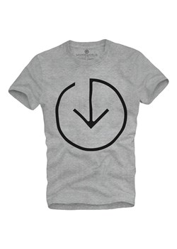 T-shirt męski UNDERWORLD Logo szary ze sklepu morillo w kategorii T-shirty męskie - zdjęcie 109286778