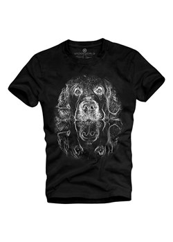 T-shirt męski UNDERWORLD Dog czarny ze sklepu morillo w kategorii T-shirty męskie - zdjęcie 109286916