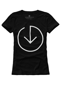 T-shirt damski UNDERWORLD Logo czarny ze sklepu morillo w kategorii Bluzki damskie - zdjęcie 109286939