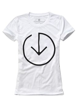 T-shirt damski UNDERWORLD Logo biały ze sklepu morillo w kategorii Bluzki damskie - zdjęcie 109287078
