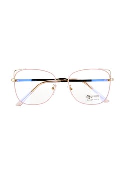 Okulary kocie do komputera damskie z filtrem BLUE Light zerówki 2573-5 ze sklepu Stylion w kategorii Okulary zerówki damskie - zdjęcie 109304565