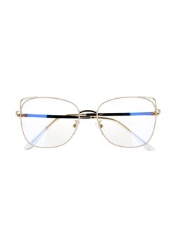 Okulary kocie do komputera damskie z filtrem BLUE Light zerówki 2573-2 ze sklepu Stylion w kategorii Okulary zerówki damskie - zdjęcie 109304567