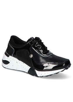 Sneakersy T.Sokolski OCW21-96 Czarne lakier+zamsz ze sklepu Arturo-obuwie w kategorii Buty sportowe damskie - zdjęcie 109493558