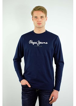 longsleeve męski pepe jeans pm501321 granatowy ze sklepu Royal Shop w kategorii T-shirty męskie - zdjęcie 109731538