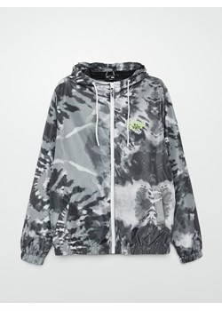 Cropp - Kurtka z efektem tie dye - czarny ze sklepu Cropp w kategorii Kurtki męskie - zdjęcie 109953956