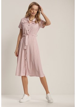 Różowa Sukienka Vilinsha ze sklepu Renee odzież w kategorii Sukienki - zdjęcie 110071215