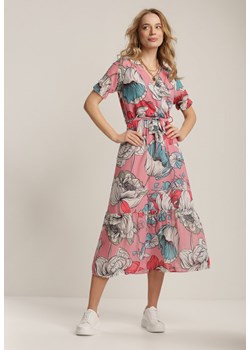 Różowa Sukienka Xyliana ze sklepu Renee odzież w kategorii Sukienki - zdjęcie 110281996