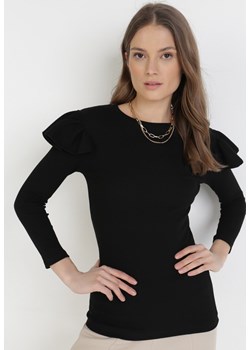Czarna Bluzka Orinele ze sklepu Born2be Odzież w kategorii Bluzki damskie - zdjęcie 110436438