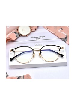 Okulary z filtrem oprawki zerówki DAMSKIE z antyrefleksem SCH-543 ze sklepu Stylion w kategorii Okulary zerówki damskie - zdjęcie 110456716