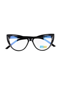 Okulary kocie do komputera damskie z filtrem BLUE Light zerówki 2591 ze sklepu Stylion w kategorii Okulary zerówki damskie - zdjęcie 110456717