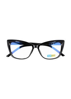 Okulary kocie do komputera damskie z filtrem BLUE Light zerówki 2590 ze sklepu Stylion w kategorii Okulary zerówki damskie - zdjęcie 110456725