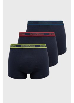 Bokserki 3 Pack Emporio Armani Underwear - granatowe ze sklepu outfit.pl w kategorii Majtki męskie - zdjęcie 110514395