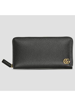 Portfel Gucci GG Marmont skórzany czarny damski ze sklepu outfit.pl w kategorii Portfele damskie - zdjęcie 110514728