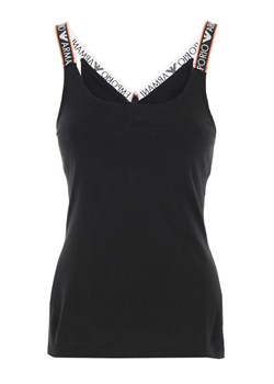 Top czarny, damski Emporio Armani Underwear ze sklepu outfit.pl w kategorii Bluzki damskie - zdjęcie 110514789