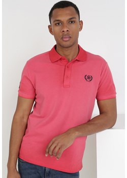 Czerwona Koszulka Celateia ze sklepu Born2be Odzież w kategorii T-shirty męskie - zdjęcie 110519969