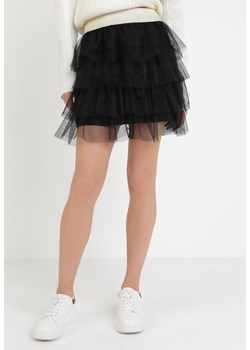 Czarna Spódnica Shyoth ze sklepu Born2be Odzież w kategorii Spódnice - zdjęcie 110605536