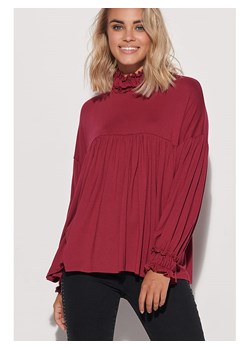 Bluzka w kolorze bordowym ze sklepu Limango Polska w kategorii Bluzki damskie - zdjęcie 110748398