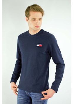 longsleeve c-neck tommy jeans męski granatowy ze sklepu Royal Shop w kategorii T-shirty męskie - zdjęcie 110866038