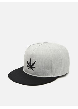 Cropp - Czapka snapback - szary ze sklepu Cropp w kategorii Czapki z daszkiem męskie - zdjęcie 110987309